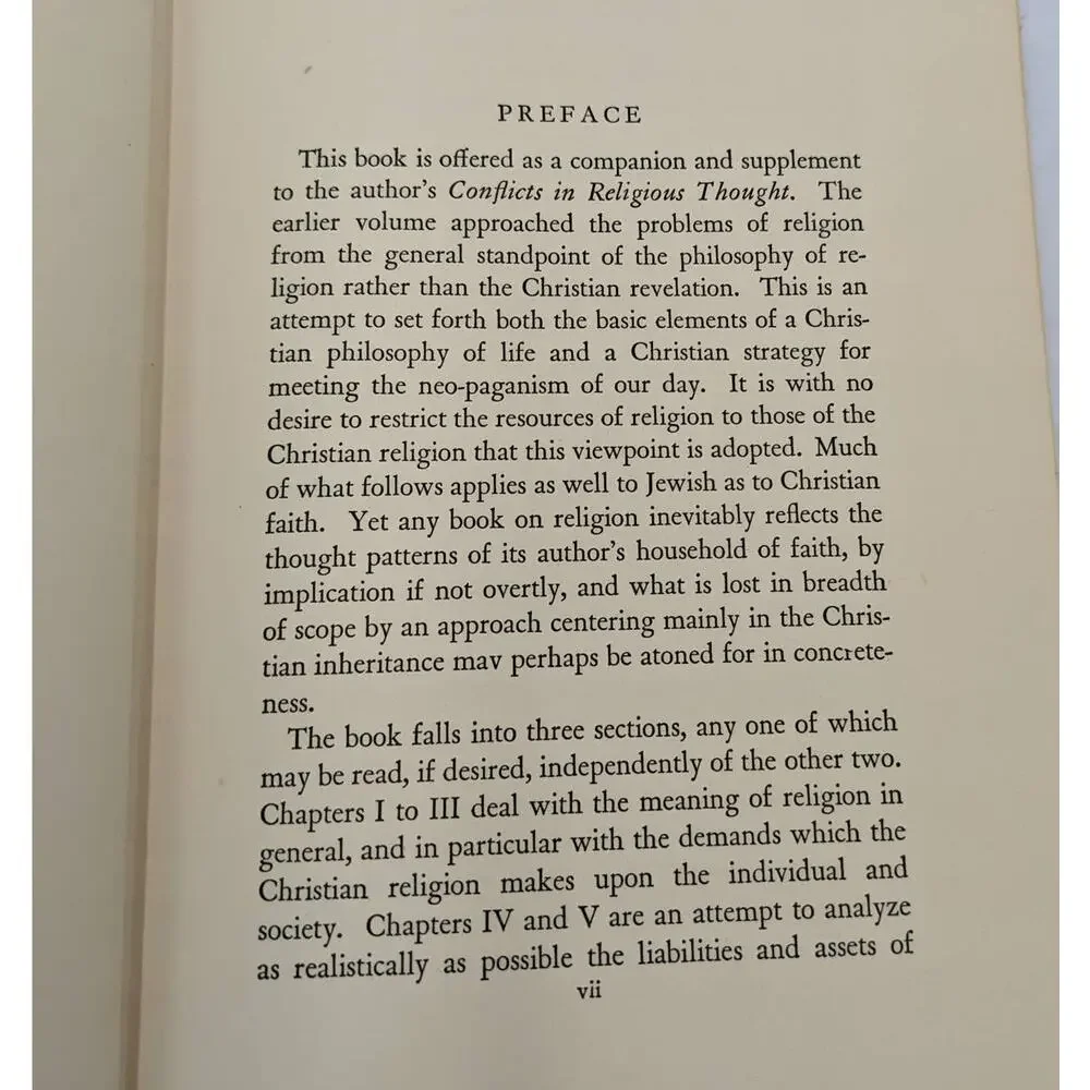 The Resources Of Religion By Georgia Harkness Methodist Theologian Vintage 1936